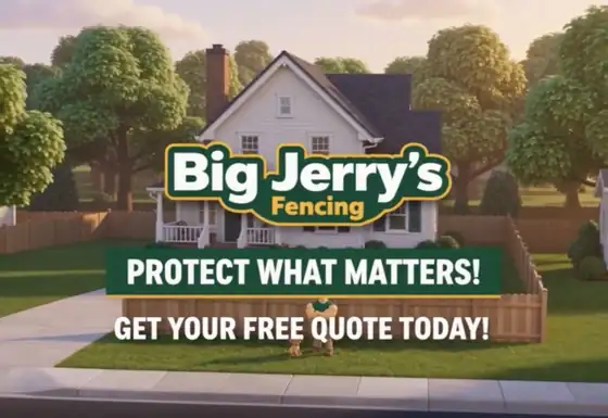 Demo video 1 thumbnail: Big Jerry's Fencing, Protect What Matters